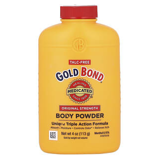 Gold Bond, пудра для тела, с естественной силой действия, 113 г (4 унции)