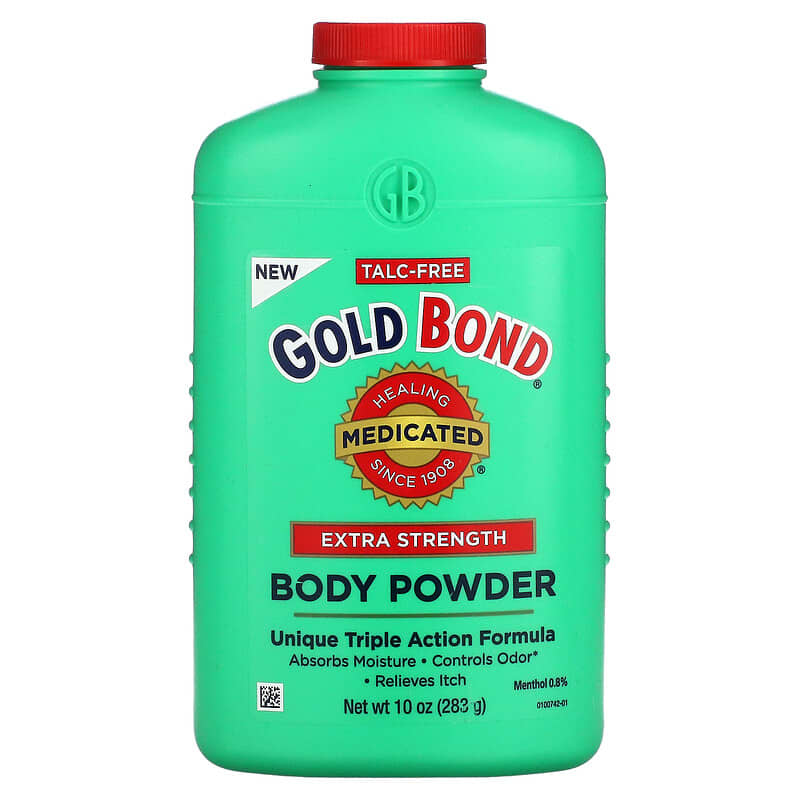 Body Powder, Unique Triple Action Formula, Extra Strength, 10 oz