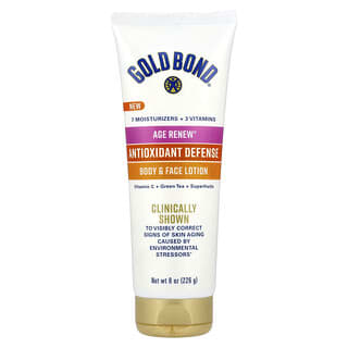 Gold Bond, Age Renew®, Antioxidant Defense, Body & Face Lotion, 8 oz (226 g)