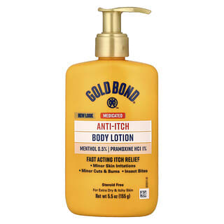 Gold Bond, Loción corporal antipicazón medicinal, 155 g (5,5 oz)