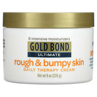 Gold Bond, Ultimate, Daily Therapy Cream, Rough & Bumpy Skin, täglich Pflegecreme, für raue und unebene Haut, ohne Duftstoffe, 226 g (8 oz.)