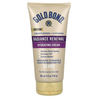 Gold Bond, Radiance Renewal, Hydrating Cream, feuchtigkeitsspendende Creme, 155 g (5,5 oz.)