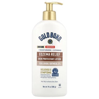 Gold Bond, Medicated, Eczema Relief Skin Protectant Lotion, 14 oz (396 g)