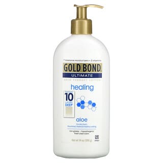 Gold Bond, Ultimate, Lotion thérapeutique pour la peau Healing, Aloès, 396 g