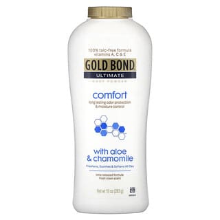 Gold Bond, Ultimate, Body Powder, Comfort, With Aloe & Chamomile, 10 oz (283 g)