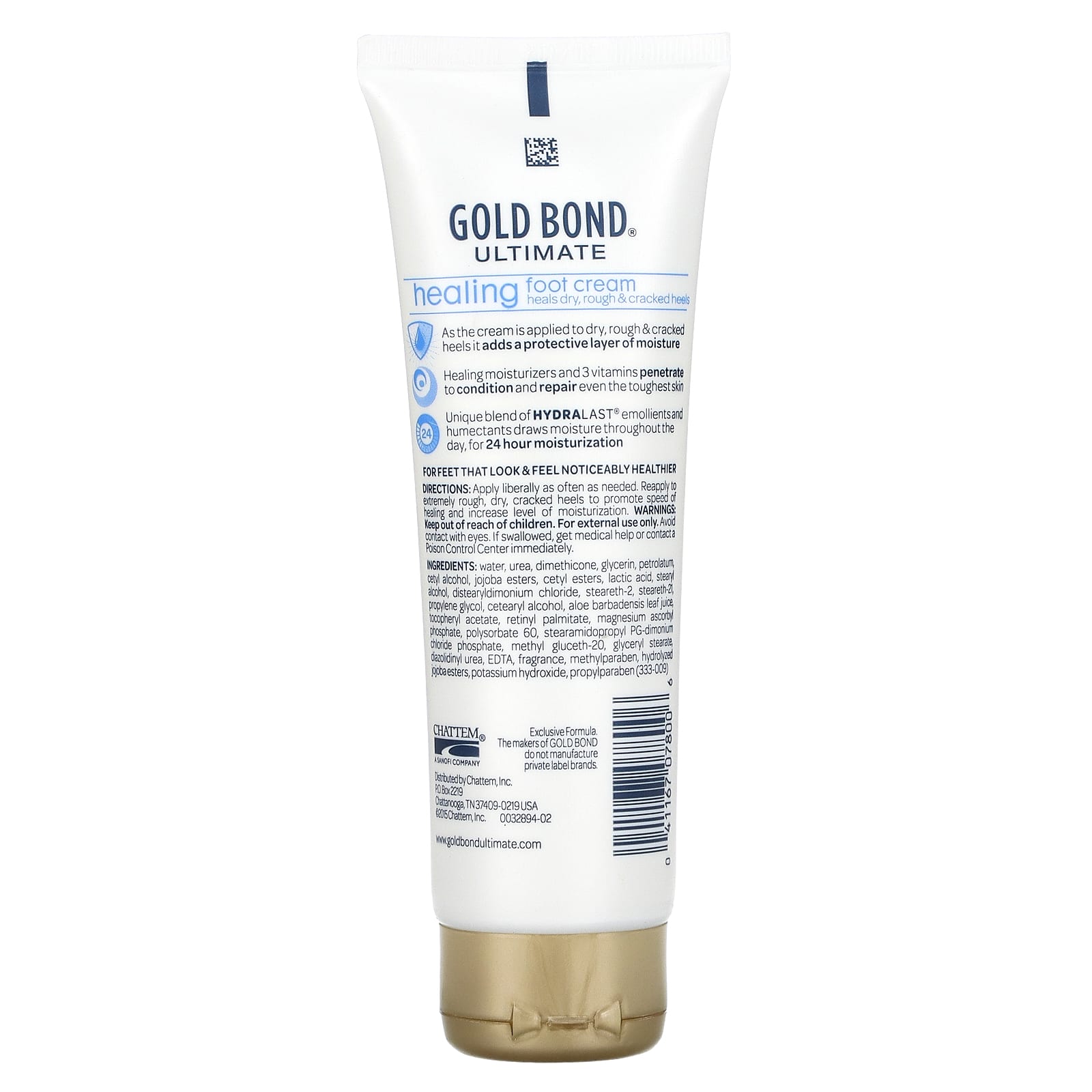 Gold Bond, Ultimate, Healing Foot Cream, 4 oz (113 g)