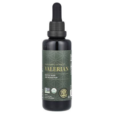 Global Healing, Raw Herbal Extract, Valerian, 2 fl oz (59.2 ml)