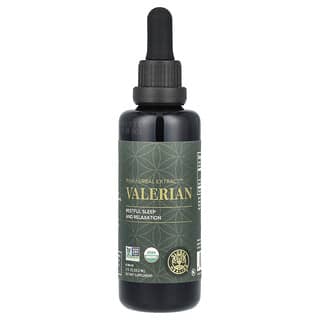 Global Healing, необработанный травяной экстракт, валериана, 59,2 мл (2 жидк. унции)