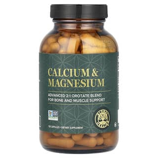 Global Healing, Calcium et magnésium, 120 capsules