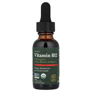 Global Healing, Vitamin B12, 5.000 mcg, 29,6 ml (1 fl. oz.)