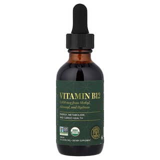 Global Healing, Vitamine B12, 5.000 mcg, 2 fl oz (59,2 ml)