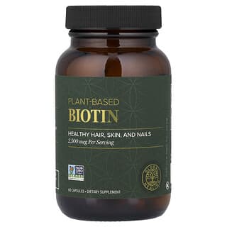 Global Healing, растительный биотин, 2500 мкг, 60 капсул