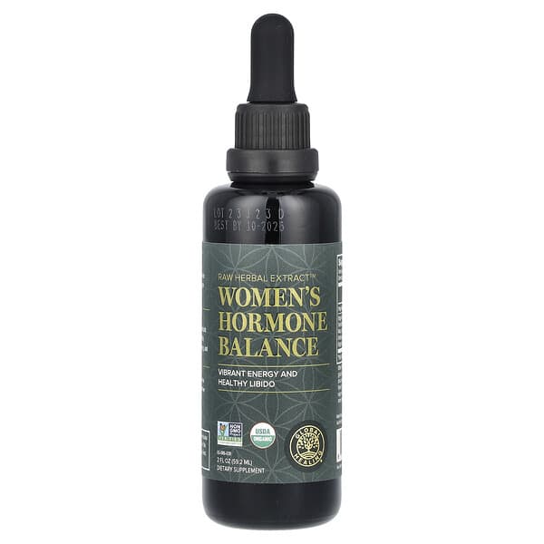 Global Healing, 未加工草本提取物，女性荷爾蒙平衡，2 液量盎司（59.2 毫升）