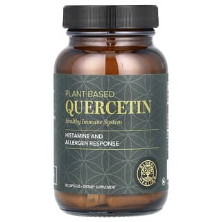 Global Healing, растительный кверцетин, 60 капсул