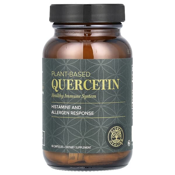 Plant-Based Quercetin, 60 Capsules (250 mg per Capsule)