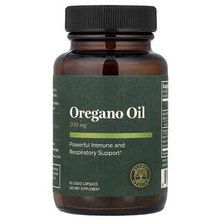 Global Healing, Масло от риган, 60 течни капсули