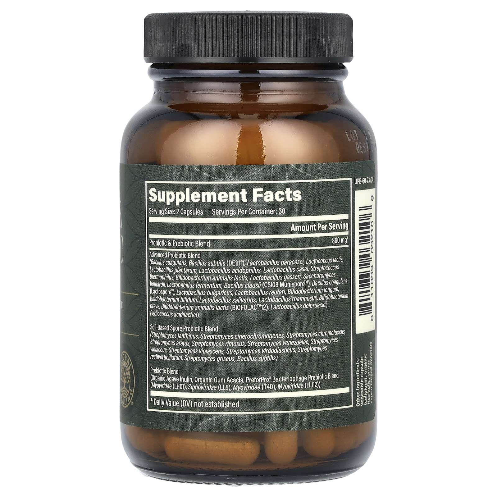 Probiotics 100 Billion CFU - Digestive & Immune Health, 120 Capsules, All Natural 5 thumbnail image