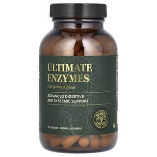 Global Healing, Ultimate Enzymes, 120 Capsules