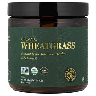 Global Healing, Organik Buğday Çimi, 180 g (6,3 oz)