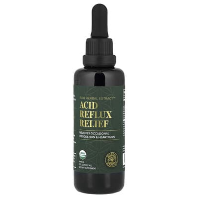 Global Healing, Raw Herbal Extracts™, Acid Reflux Relief, 2 fl oz (59.2 ml)
