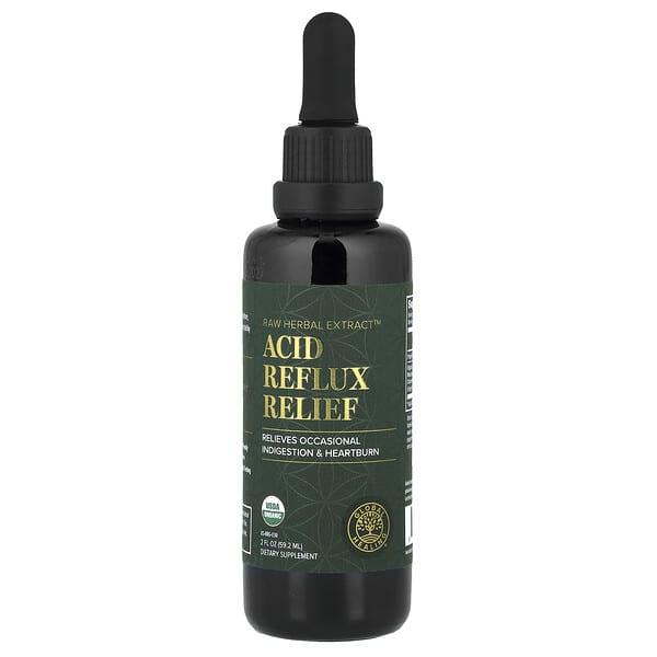 Global Healing Raw Herbal Extract™, Acid Reflux Relief, 2 fl oz (59.2 ml)