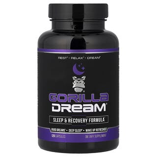 Gorilla Mind LLC, Dream®, Sleep & Recovery Formula, 120 Capsules