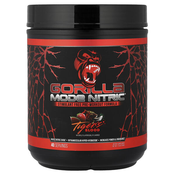 Mode Nitric®, Stimulant Free Pre-Workout Formula, Tiger's Blood, 1.73 lb (784 g)