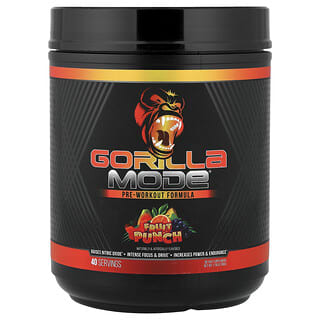 Gorilla Mind LLC, Mode®, Pre-Workout Formula, Fruit Punch, 1.74 lb (788 g)