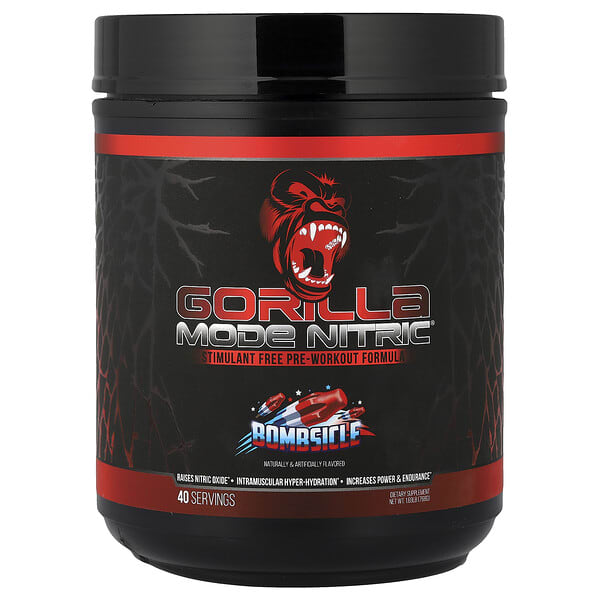 Mode Nitric®, Stimulant Free Pre-Workout Formula, Bombsicle, 1.69 lb (768 g)