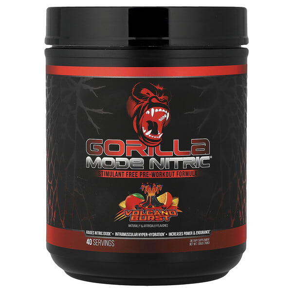 Mode Nitric®, Stimulant Free Pre-Workout Formula, Volcano Burst, 1.69 lb (768 g)