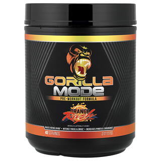 Gorilla Mind LLC, Mode, Pre-Workout Formula, Orange Rush, 1.75 lb (796 g)