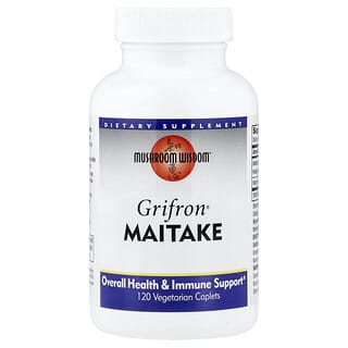 Mushroom Wisdom, Grifron Maitake, 120 Vegetarische Caplets