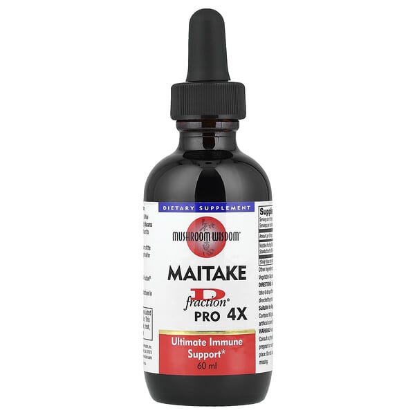 Maitake D Fraction®, Pro 4X, 60 ml