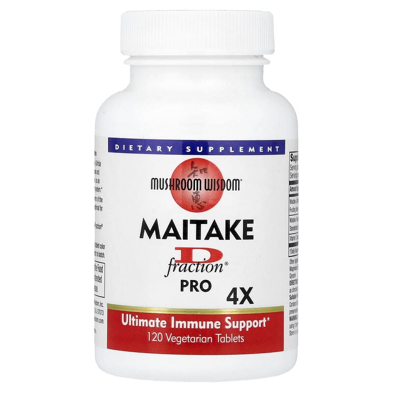 Maitake D-Fraction®（マイタケD-フラクション）、プロ4X、植物性