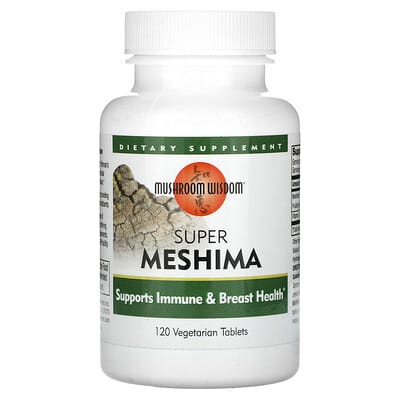 Mushroom Wisdom, Super Phellinus Phellinus, 120 Vegetarian Chips