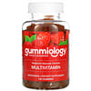 Adult Multivitamin Gummies, Natural Raspberry Flavor, 100 Vegetarian Gummies