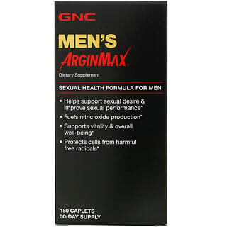 GNC, ArginMax pour hommes, 180 comprimés