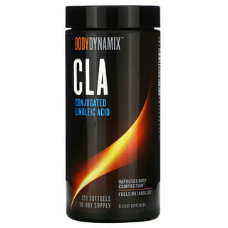 GNC, BodyDynamix, CLA, Conjugated Linoleic Acid, 120 Softgels