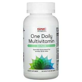 GNC, Women's One Daily Multivitamin, 50 Plus, 60 Caplets
