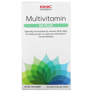 GNC, Мультивитамины, 50 плюс, 120 капсул