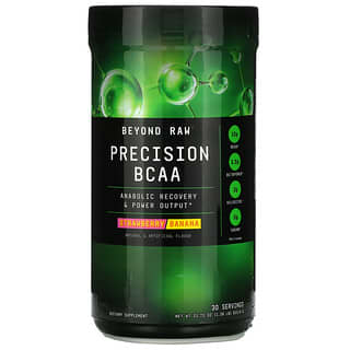 GNC, Beyond Raw, Precision BCAA, Strawberry Banana, 21.71 oz (615.6 g)