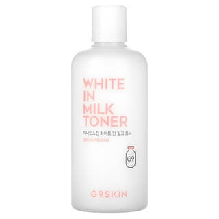 G9skin‏, טונר לבן במרקם חלב, White In Milk, ‏300 מ"ל