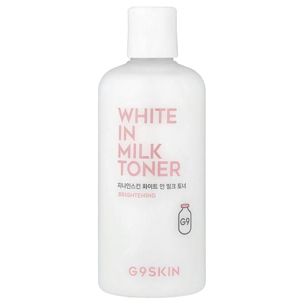G9skin, 화이트 인 밀크 토너, 300 ml