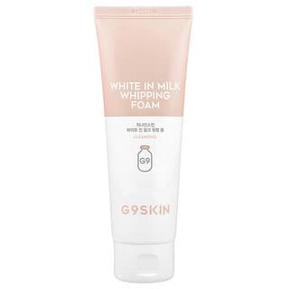 G9skin, Espuma batida de limpieza blanca con leche, 120 ml