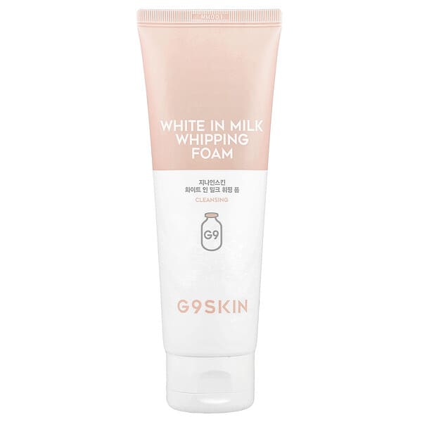 G9skin, White In Milk 潔面泡沫，4.05 液量盎司（120 毫升）