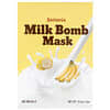 Banana Milk Bomb Beauty Mask, 5 Sheets, 21 ml Each