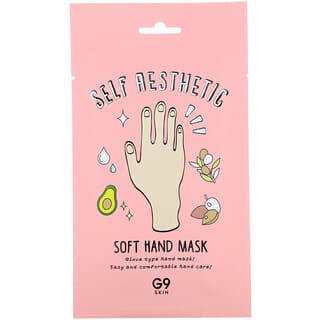 G9skin, Self Aesthetic, Masque doux pour les mains, 5 masques, 10 ml