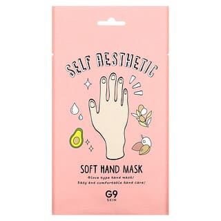 G9skin, Self Aesthetic, Soft Hand Mask, Maske für weiche Hände, 5 Masken, 10 ml (0,33 fl. oz.)