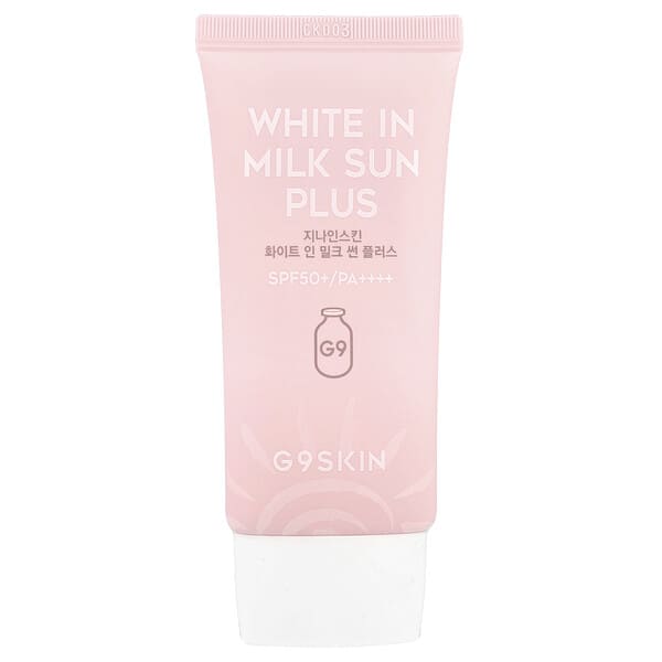 G9skin, 화이트 인 밀크 썬 플러스, 40ml(1.35fl oz)