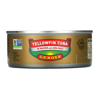 Genova, Yellowfin Tuna In Water with Sea Salt, 5 oz ( 142 g)